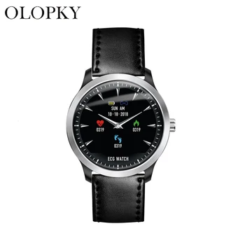 

2020 Smart Watch With Electrocardiograph ECG Display Holter Ecg Heart Rate Monitor Blood Pressure Push Message Sports Smartwatch