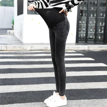 

Maternity Trousers Autumn Winter Women Leggings Pregnancy Skinny Jeans Over The Pants High Elasticity Pants Pencil Trousers