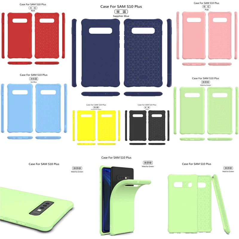 

Candy Color Shockproof TPU Case For Samsung Galaxy A10 A10S A20 A20S A30 A30S A40 A50 A50S A70 Note 10 S10 S10E Lite Plus Cover