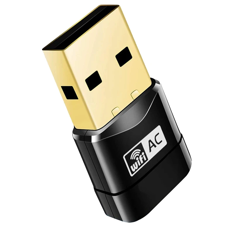 Wifi ключ AC600 802.11Ac двухдиапазонный 5 ГГц мини беспроводная сеть USB адаптер для ПК
