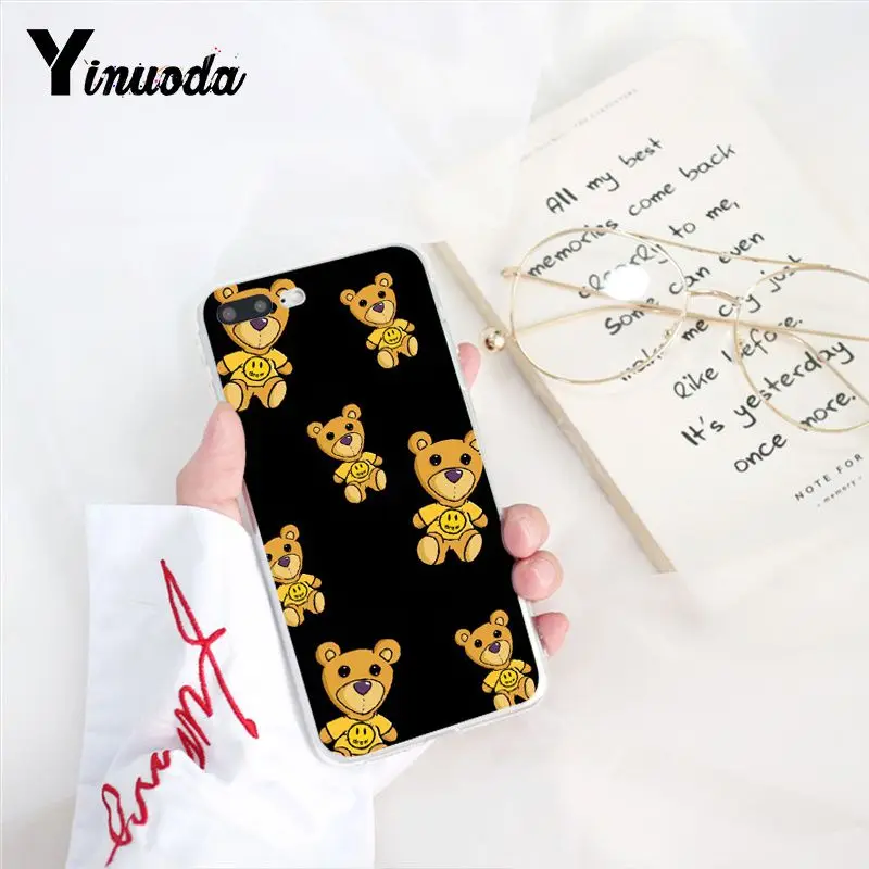 Yinuoda Drew House Джастин Бибер Мягкий Силиконовый ТПУ чехол для телефона iPhone 8 7 6 6S X XS MAX 5 5S SE XR 10 11 Pro Max