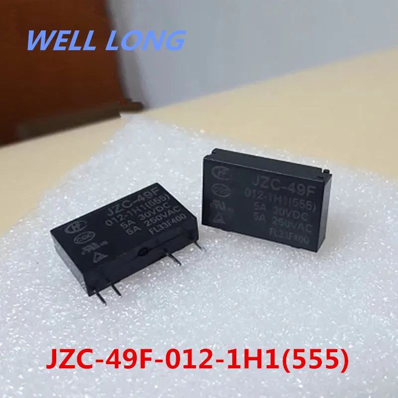 Реле JZC-49F-005-1H1 5VDC 5A 4pin