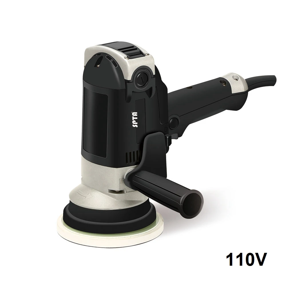 110V Polisher Only SPTA 5 дюймов 125 мм форсированное вращение полировщик двойного действия Автоматическая полировальная машина электрическая восковая полировальная машина - Цвет: 110V Polisher Only