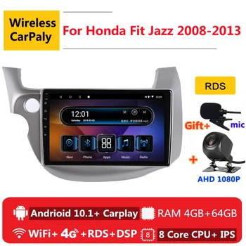 

2 din 8 core android 10 car radio auto stereo for honda fit jazz 2 GG 2008 2010 2012 2013 navigation GPS DVD Multimedia Player