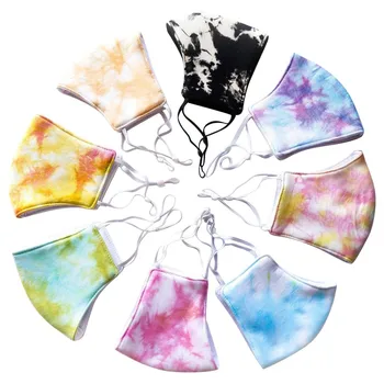 

8PC Fashion Printing Breathable Protection Face Cover Reuse Mask Disposable Face Mak Mascarillas Bandana Flag#3