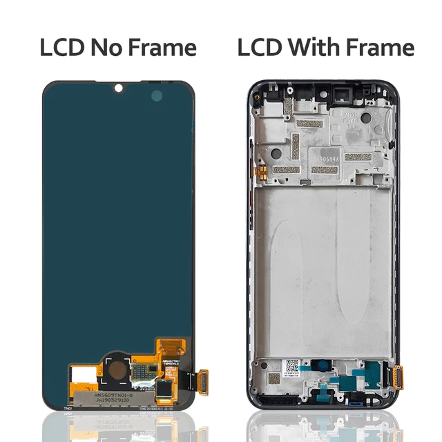 Super AMOLED Display For Xiaomi Mi CC9E LCD Display Touch Screen Digitizer Assembly With Frame For Xiaomi Mi A3 MiA3 Lcd 4