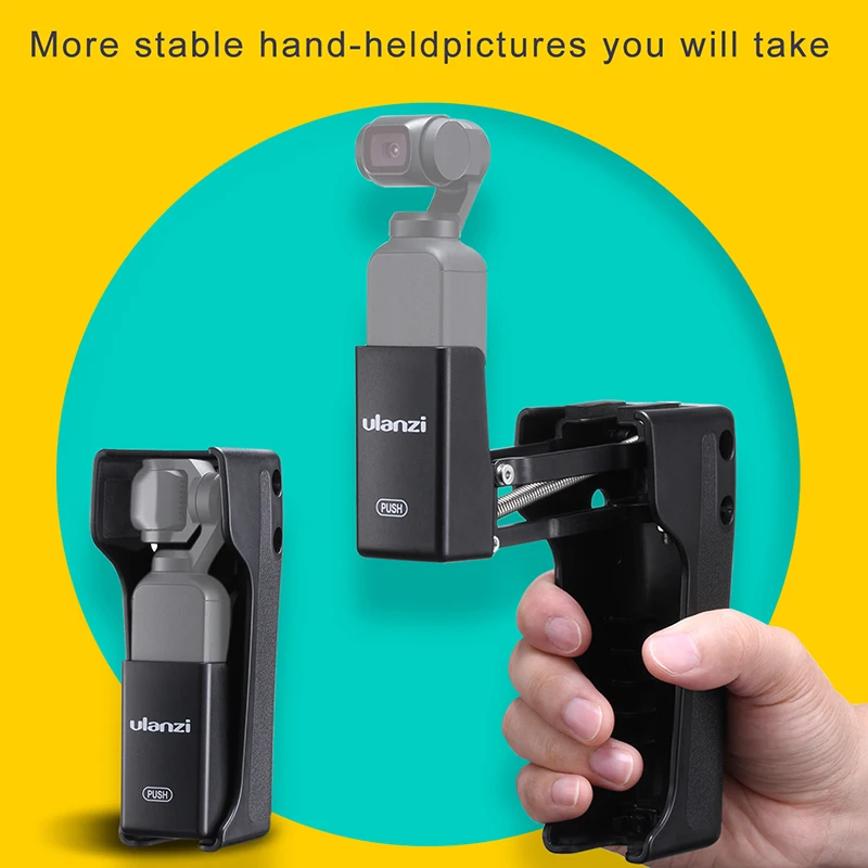 

Ulanzi OP-9 Z Axi Stabilizer Handle Grip Arm for DJI OSMO Pocket Foldable 4th Axis Stabilizer Bracket OSMO Pocket Accessory