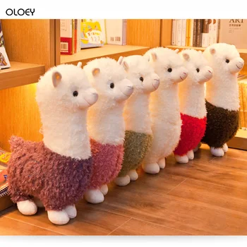 

28cm Alpaca Plush Toys 6 Colors Cute Animals Doll Soft Cotton Plush Toys Kids Birthday Christmas Gift Personalized Lovely Gift