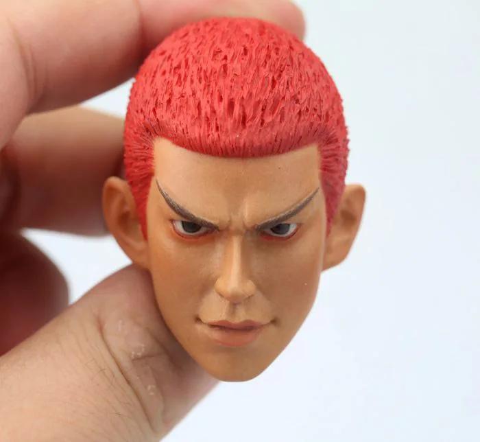 Custom 1/6 Scale Hanamichi Sakuragi Head Sculpt Fit for 12in Action Figure Phicen Tbleague JIAOUL Doll Body Model Toy | Игрушки и хобби