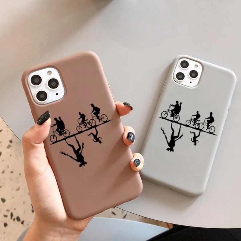 Роскошный чехол Stranger Things 3 для iPhone 11 XR X Xs Max 8 7 6 Plus 6S 5S SE, мягкий силиконовый чехол для телефона