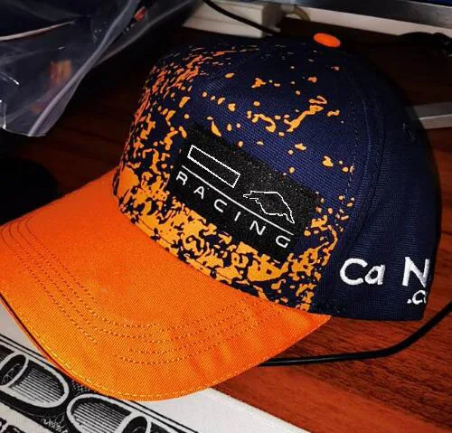 F1 Formula One Racing Hat Full Embroidered F1 Team Visor F1 Baseball Cap 19