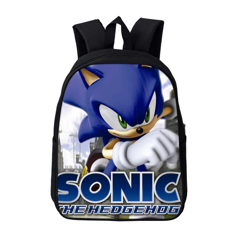 18 Sac Dos Мультфильм Mochila Соник Ежик Одиночная молния аниме рюкзак для путешествий школьный сумки для девочек-подростков plecak Bookbag - Цвет: 18