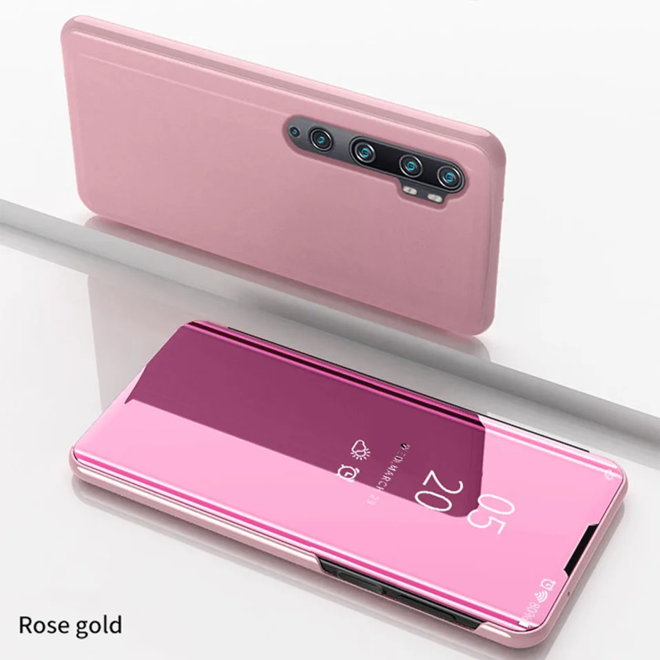 Smart Flip Cover Dành Cho Huawei P40 P 40 Lite Pro Tráng Gương Da Nhựa Toàn Ốp Lưng Điện Thoại Funda Cho Huawei P Thông Minh 2019 Coque silicone case for huawei phone