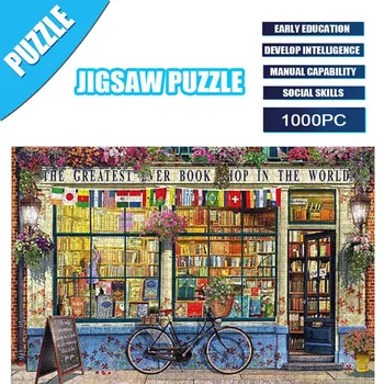 

Stores Adults Puzzles 1000 Piece Large Puzzle Game Interesting Toys Gift educational Toys rompecabezas развивающие игрушки