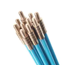 10 шт. Стекловолоконный провод кабель электрический толкатель Rodder Рыба лента набор 4 мм 1 метр QJS магазин