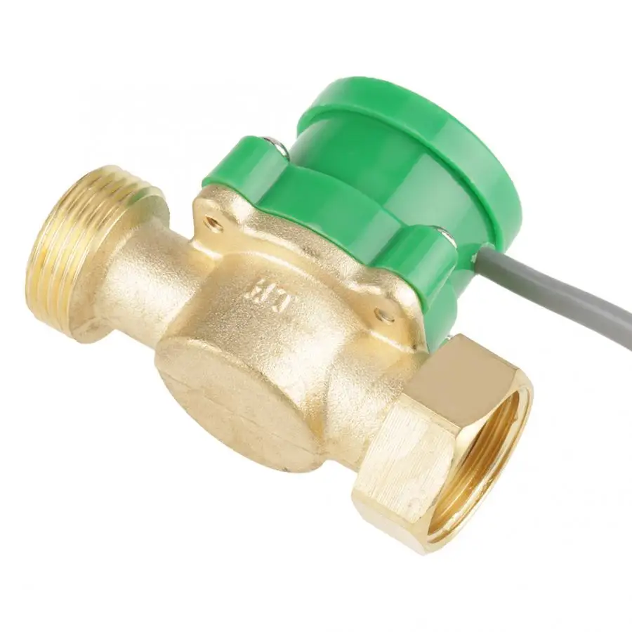 HT-120 AC220V 1A G3/"-3/4" резьба водяной насос Датчик потока переключатель зеленый