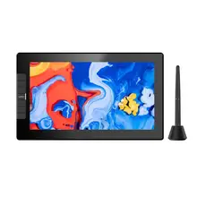 Veikk vk1200 desenho tablet gráfico monitor caneta display digital tablet animação desenho placa com 60 graus de função inclinação