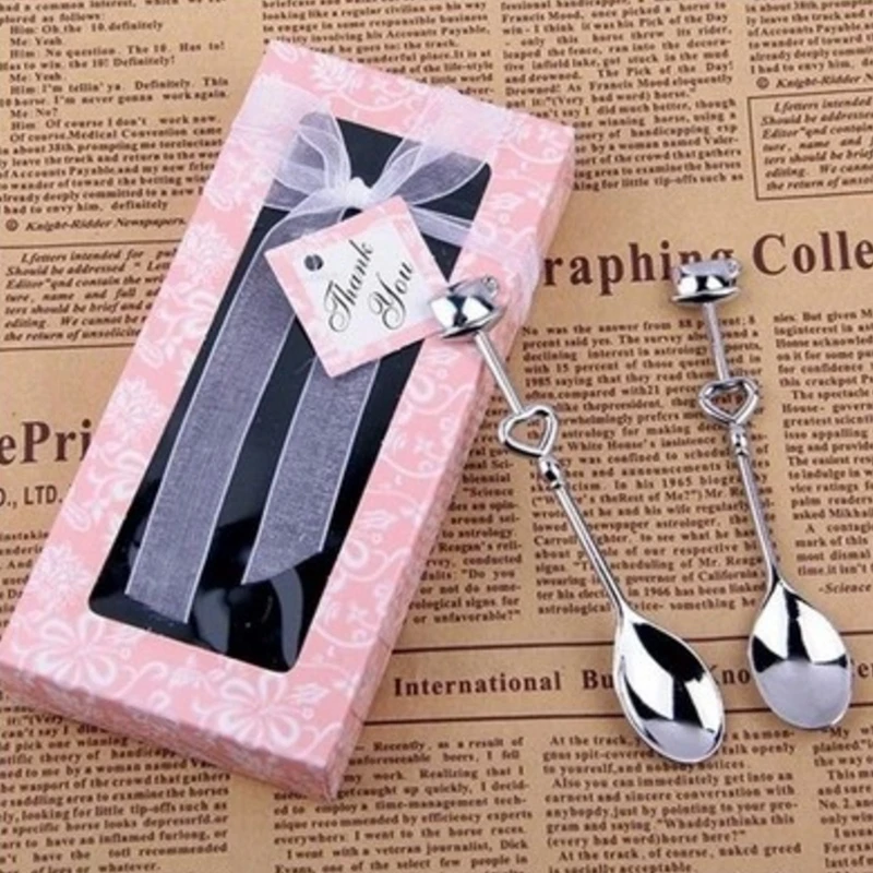 Souvenir Wedding Souvenir 1 set Wedding Souvenirs Love Drink Tea Coffee Spoon Bridal Shower Wedding Gift for Guests Wedding Birt