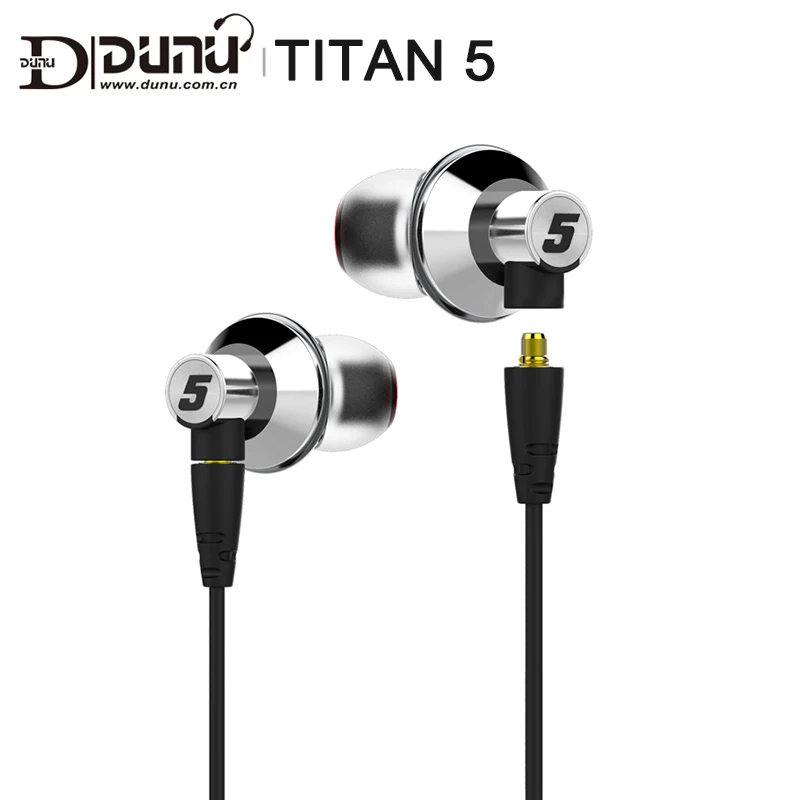 DUNU TITAN 5 TITAN5 TITAN-5 титановые мембранные динамические высококачественные HiFi Внутренние Наушники