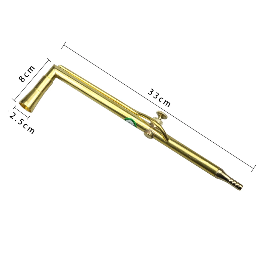 Ювелирные изделия инструменты с использованием бензинового газа фонарь Зажигалка удар фонарь горелка газовая пайка сварочное оборудование набор инструментов пистолет - Цвет: Copper XL