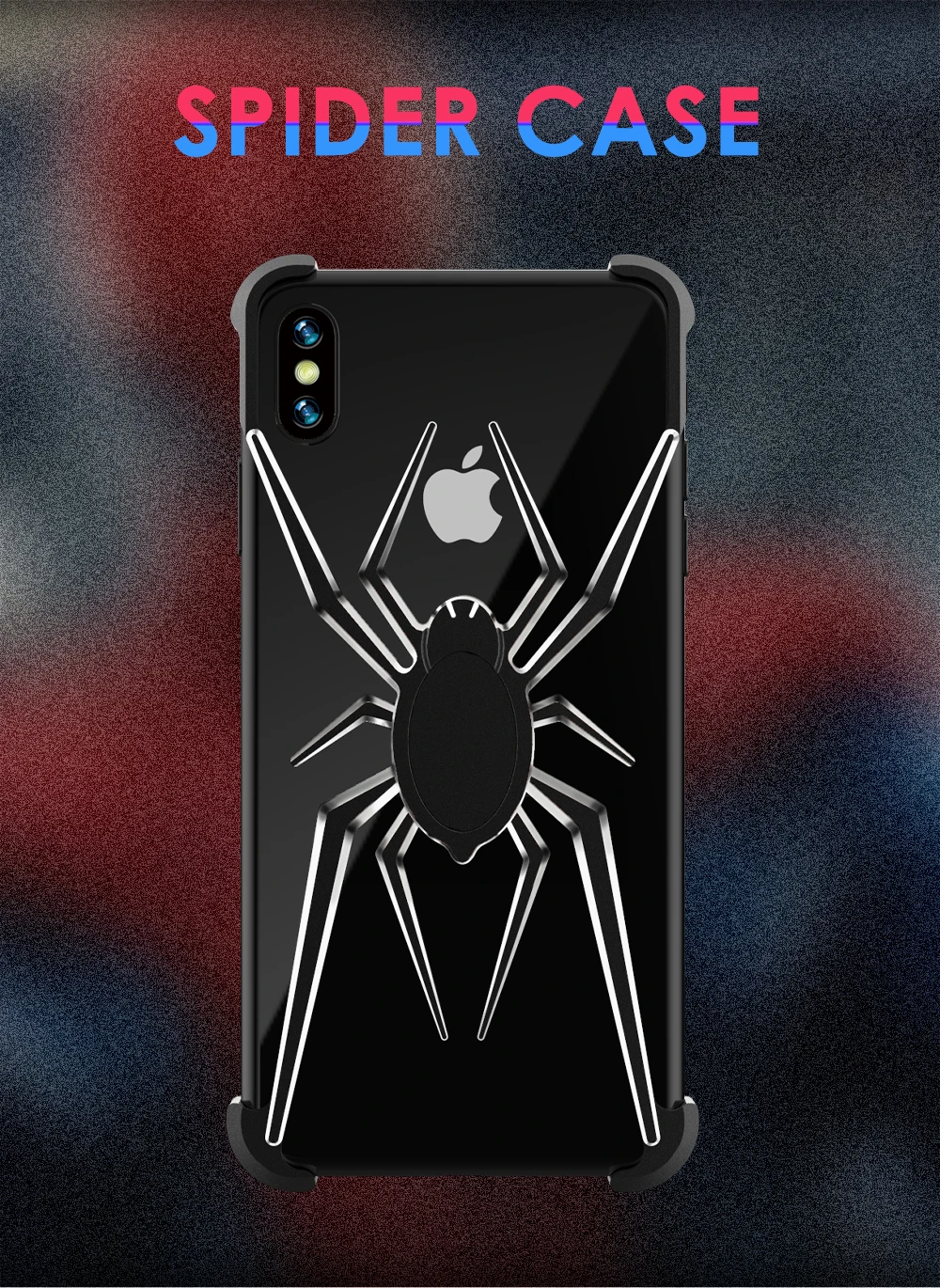 Противоударный защитный чехол для телефона с изображением паука для iphone 11 pro max, силиконовый гибридный жесткий чехол из поликарбоната
