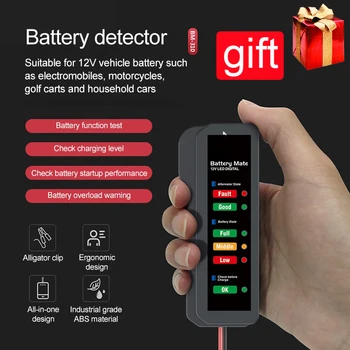 

2020 Car Battery Tester brake fluid tester digital circuit tester 12v batteria tester batery tester for auto car