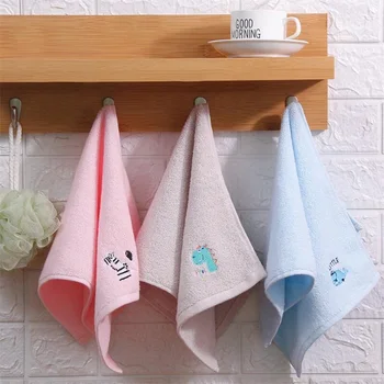 

25*50cm high quanlity cotton baby towel baby washcloth handkerchief kids feeding wipe cloth towel baby face towel