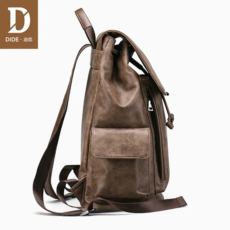  DIDE Anti theft Backpack Men Laptop Backpacks For Teenager women Male Preppy Style School Bag Cover