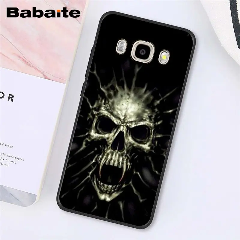 A15 Babaite Мрачный Жнец "скелетная" тема, чехол для телефона для samsung Galaxy J7 J6 J8 J4 J4Plus J7 DUO J7NEO J2 J5 Prime - Цвет: A15