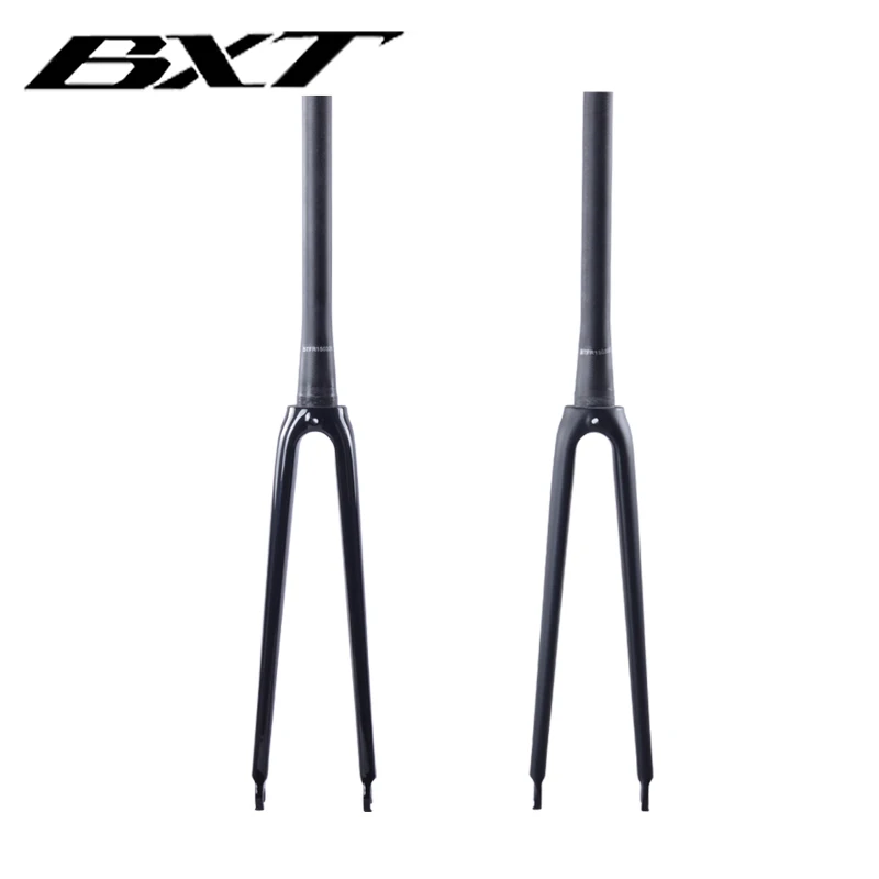 700C Carbon Road Bike Forks Tapered 1-1/2'' Racing Bicycle Fork For 700*23C Rims