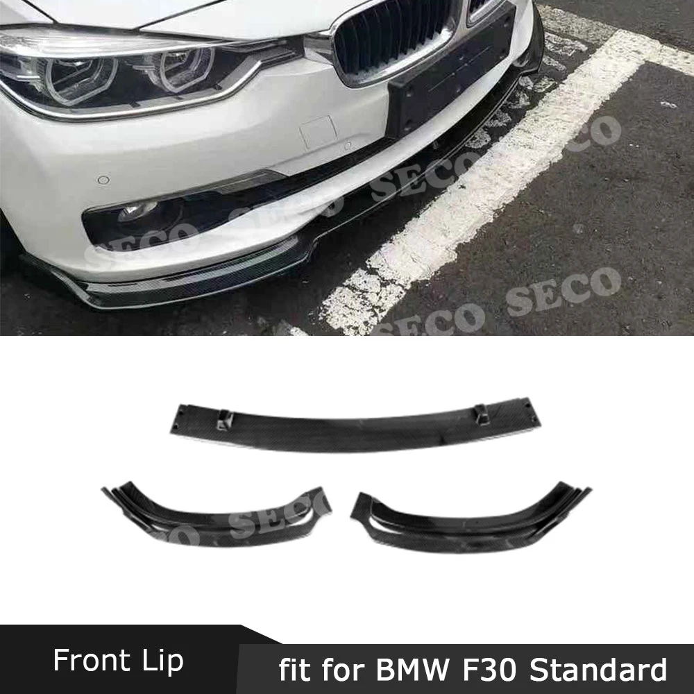 Стандартный бампер для BMW F30 F35 2012 2018 передний спойлер губ АБС пластик лопата