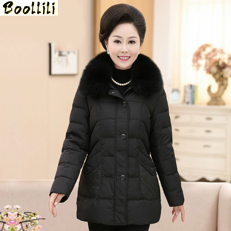 women's plus size down coats