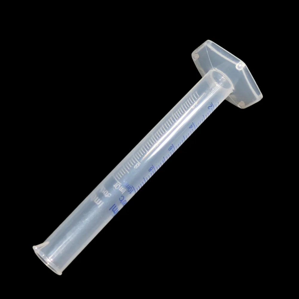 Plastic Liquid Measurement Graduated Cylinder Lab Supplies 10ml 25ml 50ml 100ml 250ml 500ml