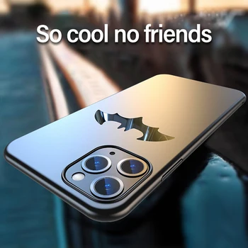 

Ultra-thin Metal Batman Matte PC Phone Case For iPhone 11 Pro Max SE XS max XR XS X 8 7 6s 6 S Plus Magnetic Protection Cover