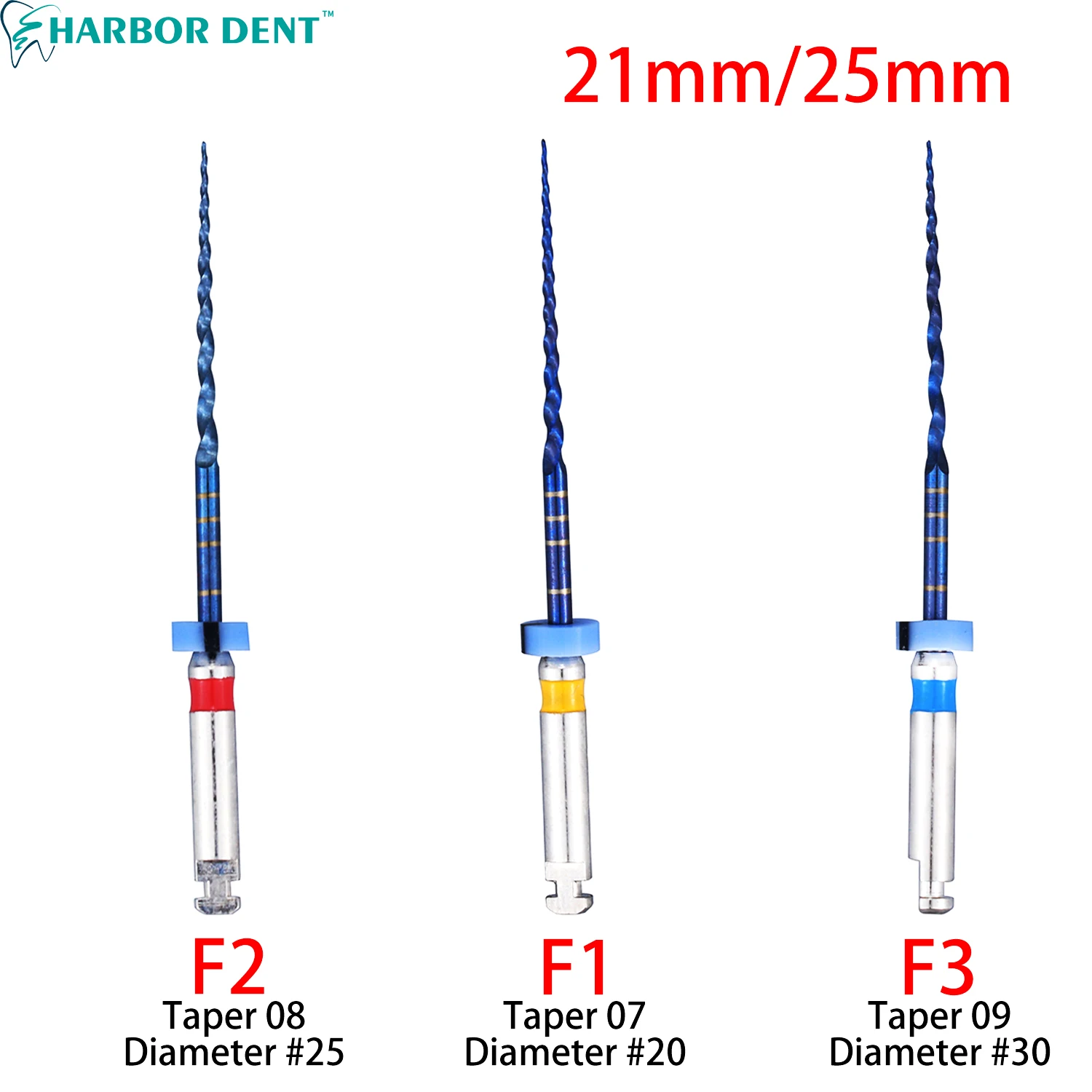 Lime Rotanti Uso Motore Endodontico Dentale 25MM Niti Attivato Dal Calore - Foto 12