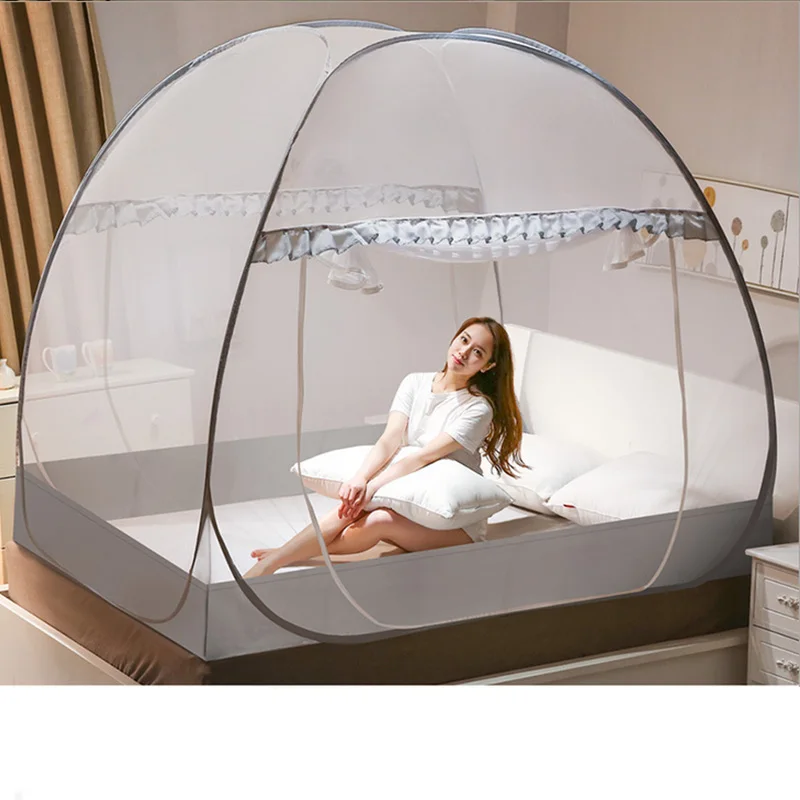 Tent Dobrável Jardim Yurt Mongol Mosquito Net Para Mosquiteras Em Casa