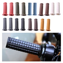 Yetaha 1 пара 22 мм 24 мм рукоятки для мотоцикла подходят для универсальных 22 мм(слева) и 24 мм(справа) Стандартный руль