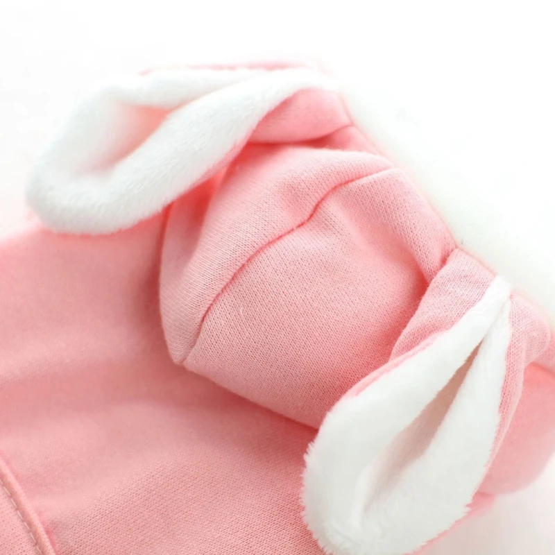 PBig Ears хлопковый свитер с кроликом теплая одежда для собак для маленьких собак мягкая зимняя одежда для собаки зимняя одежда для чихуахуа см