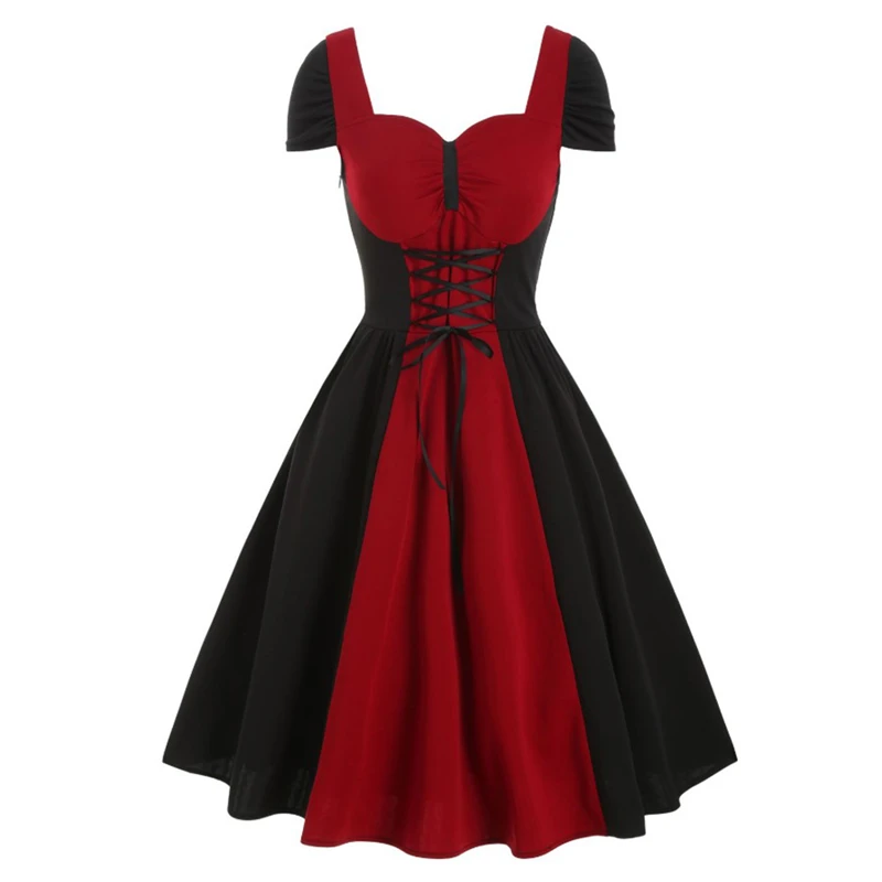 Black and red vintage dress Clearance