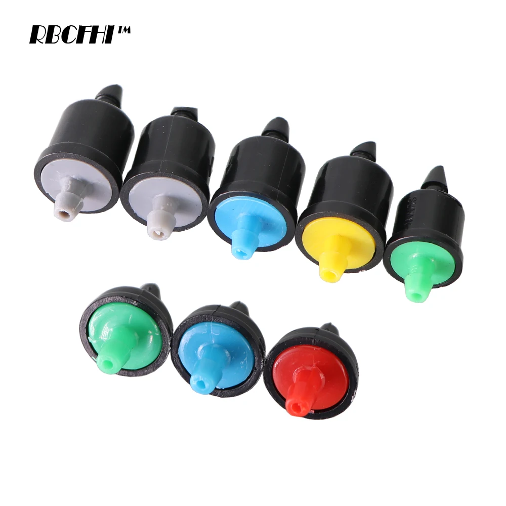 4/6/8/10/20/30/40/50/60L Fixed Flow Pressure Compensating Drip Emitter Self-Cleaning Durable Garden Irrigation Dripper