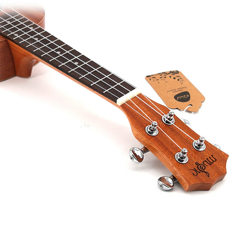 SevenAngel 21 дюймов Sapele Ukulele сопрано дорожная гитара Гавайи 4 строки укулеле