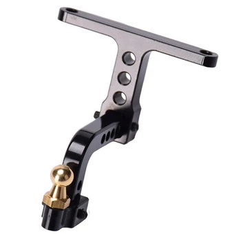 

CNC Metal Adjustable Trailer Hitch Receiver Tow Hook for TRX4 SCX10 D90 1/10 RC Crawler Car Rear Bumper