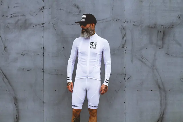 LOVE THE PAIN Pro Team Cycling Set 2021 High Quality American Professional Summer Outdoor Cycling Jersey Italian Webbing Pants 13