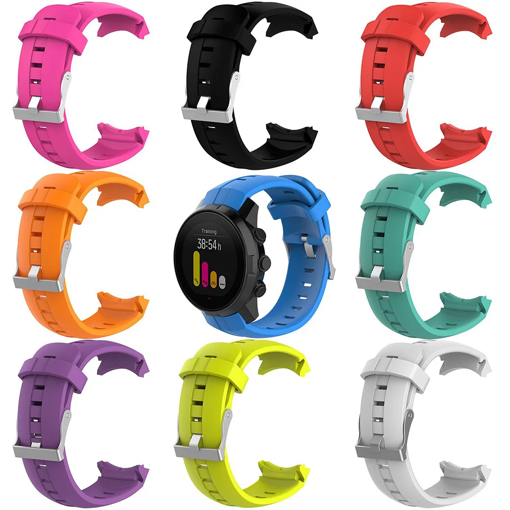 

Silicone Replacement Wrist Band Strap For SUUNTO SPARTAN SPORT Series GPS Watch