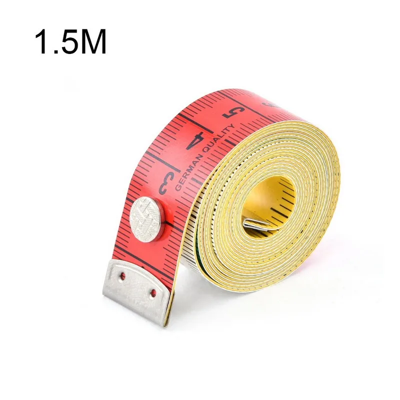 10PCS 45INCH 150CM MULTIFUNCTION SOFT TAILOR TAPE BODY MEASURE