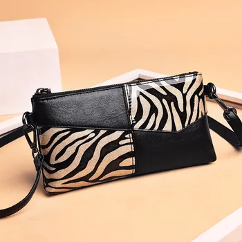 

Johnature Fashion Leather Women Bag 2020 New All-match Ladies Mini Bags Solid Color Leisure Clutch Bags Shoulder Messenger Bag