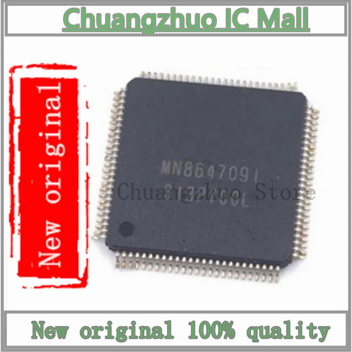 1 unids/lote MN8647091 QFP100 SMD IC Chip original nuevo