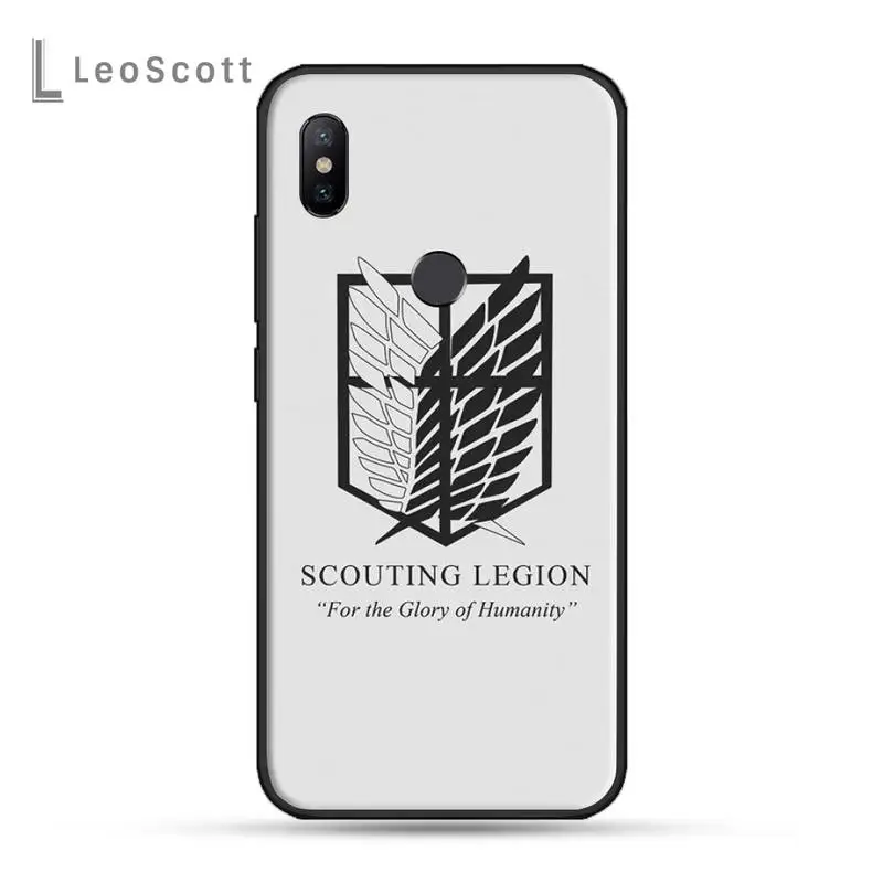 xiaomi leather case cover Anime Attack On Titan Levi Ackerman  Unique Phone Cover For Xiaomi Mi A1 A2 5 6 6PLUS 8 9 SE Lite MIX 2 2S MAX 2 3 Pocophone F1 phone cases for xiaomi