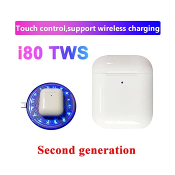 

P-o-p-up i80 TWS AP2 wireless Bluetooth 5.0 Earphone Touch Control 6D Super Bass Earbuds Headsets PK i10 i90 i500 i30 i20 i100