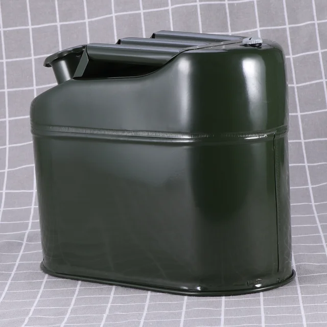 5L Capacity Thickened Gasoline Outdoor Stand Iron Bucket Storage